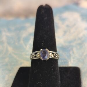 Sterling Silver Amethyst Ring